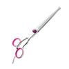 Tijeras para Mascotas Herramienta de Belleza para Cortar el Pelo Cortaúñas Artefacto para Cortar el Pelo Tijera Recta para Gato Tijera Curva Traje de Teddy Que Tijera de Peluquero