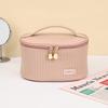 Bolsa de Cosméticos Transfronteriza Gran Capacidad Modelo Nuevo 2026 PU Impermeable Portátil para Viaje de Mujer Bolsa de Almacenamiento al por Mayor