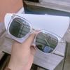 Nuevas Fotos de Calle Populares en Internet Mujeres Moda Gafas de Sol Polarizadas Marco Grande Protección Solar Protección UV Gafas de Sol Polarizadas Cara Grande Mostrando Cara Pequeña