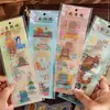 Pegatinas de Edificios Emblemáticos Pegatinas Personalizadas de Forma Especial Pegatinas para Diario Guka DIY Pegatinas Impermeables Personalizadas de PVC Autoadhesivas Conmemorativas