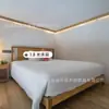 Mobiliário Hotel Ramada Encore, Conjunto Completo para Quartos Padrão, Instalação de Apartamento, Camas de Solteiro e Casal, Mesa Redonda, Armário Dedicado para Chá