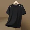 Ropa Deportiva Fujian Top para Hombre Camiseta de Seda Helada de Secado Rápido Manga Corta Pantalones Cortos Running Nuevo Verano Ropa de Fitness