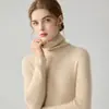 Comercio exterior transfronterizo otoño e invierno ropa de alta gama lista para usar tops, elegante y adecuado para ir al trabajo, estilo nuevo con cuello superpuesto, jersey liso para mujer, clásico