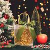 Bolsa de Regalo para el Día del Maestro Transparente Souvenir Caja de Empaque de Regalo de Alta Gama para Dama de Honor Bolsa Tote de PVC para Cumpleaños de Niños