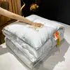 2026 Nuevo Edredón de Sarja Anti-Pluma para Invierno, Edredón de Primavera y Otoño, Edredón de Seda de Plumas, Núcleo de Edredón de Algodón y Seda de Plumas