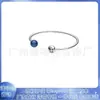 Pandora s925 niquelado plata plateado serie planeta pulsera abierta regalo accesorios DIY pulsera de cadena básica