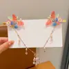 Accesorios para el Cabello de la Dinastía Han para Niñas, Tocado de Estilo Antiguo, Nueva Cadena para la Frente Chinoiserie, Borla de Princesa Súper Hada, Accesorios para el Cabello para Niños