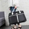 Bolsa de Viagem Feminina Grande Capacidade com Rodinhas Bolsa Portátil Estilo Coreano Viagem de Curta Distância Bagagem de Mão Leve Dobrável para Estudantes Homens