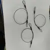 Procesamiento de Cuerdas de Seguridad de Acero Inoxidable 304, Cuerdas para Colgar Lámparas, Terminales de Engarzado para Cable de Acero, y Patente Personalizada para Llaves de Coche
