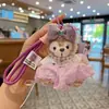 Diadema de Felpa Linda Falda, Llavero de Muñeco Oso, Muñeca Linda, Colgante de Bolsa de Dibujos Animados, Regalo Creativo para Niñas