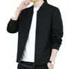 Abrigo Estilo Coreano para Hombre Primavera y Otoño Nuevo Traje de Béisbol para Jóvenes Top Casual Versátil Chaqueta Ropa de Hombre de Moda