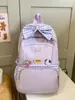 Mochila para estudiantes universitarios, mochila escolar moderna, linda y versátil para estudiantes de secundaria, mochila de gran capacidad estilo japonés para chicas