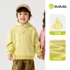 Sudadera con Capucha para Bebé Dudu Home Ropa de Otoño Camisa de Felpa de Dibujos Animados para Niños Novedades de Otoño para Niños Ropa Elegante para Niños Moderna