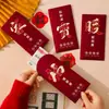 Envelopes Vermelhos para Chá de Casa Nova 2026 Modelo Novo para Mudar para uma Casa Nova, Pacotes Vermelhos de Alto Padrão com Carimbo Dourado para Presente de Retorno de Mil Yuan