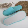 Pantuflas desechables tela no tejida express hotel hotel de negocios lugar de baño pantuflas desechables antideslizantes tela no tejida