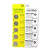 Pila de Botón Cr2016 Empaquetada en Tarjeta para Llaves de Coche, Controles Remotos, Juguetes, Velas LED, Pila de Botón de 3V, Venta Directa de Fábrica