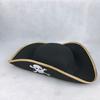 Fabricante Venta al por Mayor Sombrero de Pirata de Halloween Sombrero de Mascarada Sombrero de Pirata Sombrero de Capitán Puede Agregar Logotipo Venta Caliente Transfronteriza