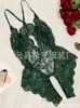 Ropa interior sexy europea y americana para mujer talla grande de encaje con entrepierna abierta sexy sin espalda mono sexy completo fabricantes venta al por mayor