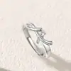 Anillo de Pareja para Tumba Común Lianzhi Estilo Mori Estilo Ins Anillo de Dedo Texturizado Regalo de San Valentín para Novia Anillo Abierto