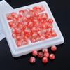 Corazón de Azúcar Brillo Fino Cielo Estrellado Ojo de Gato Cuentas Sueltas 10mm Cuentas de Resina Hecho a Mano DIY Pulsera con Cuentas Accesorios de Joyería Venta al por Mayor
