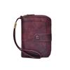Clutch Europeo y Americano de Gran Capacidad para Hombre de Cuero PU Multifuncional Billetera para Hombre Antirrobo RFID Billetera con Cepillo