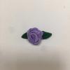 Acessórios de flor de tecido feitos à mão DIY com acessórios de flor rosa rosa folha acessórios para roupas infantis atacado Linho de pérola Rosa