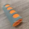 Esponja de impresión a dos colores de cuatro dedos Empuñadura Equipo de fitness Antideslizante Cubierta de mango de NBR Juguete Cubierta de mango de EVA