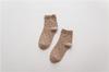 Calcetines de algodón con boca de burbuja para mujer, de tubo mediano y puntos pequeños, venta al por mayor, Taobao