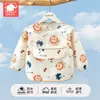 Babero para Bebé Mameluco Impermeable para Niños Babero para Comida Sólida de Bebé Ropa para Poner al Revés Delantal de Manga Larga a Prueba de Manchas para Jardín de Infancia