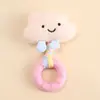 Juguete de peluche para aliviar el aburrimiento de los perros, tira y afloja interactiva para limpiar los dientes, anillo masticable duradero, juguete masticable auto-entretenido para cachorros, comercio exterior
