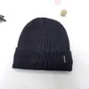 Chapéu de Lã Tricotado de Inverno Masculino com Forro de Fleece, Chapéu Pulôver Quente Espessado, Chapéu de Algodão à Prova de Frio, Chapéu de Lã com Fio Cardado para Ciclismo