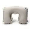 Almohada de Camping de PVC Afelpado en Forma de U, Almohada Cervical, Almohada para la Espalda, Almohada de Aviación, Almohada para Avión, Almohada de Viaje, Almohada Inflable, Soporte para el Cuello