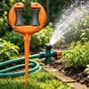 Nuevo soporte guía para manguera de jardín transfronterizo para evitar enredos, guía de manguera, soporte de manguera para riego de jardinería