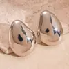 Pendientes Redondos Europeos y Americanos Transfronterizos de Plata Geométricos Multicapa, Lujo Ligero, Sensación de Alta Gama, Estilo Minimalista, Pendientes de Moda para Mujer