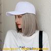 Gorro de peluca desmontable Moda femenina pieza de cabello realista con ondas bobo con gorro fábrica de pelucas en stock al por mayor