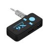 Receptor Bluetooth para coche X6 receptor de audio Bluetooth se puede insertar tarjeta TF carga lateral uso lateral fuente Walkman fábrica
