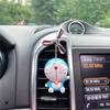 Aromaterapia para Saída de Ar Condicionado de Carro Desenho Animado Doraemon Joia Giratória para Carro Perfume para Carro Suprimentos Criativos para Interior