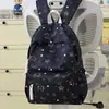 Nova Mochila Estilosa Estrela Ins para Meninas Estudantes Fofa de Grande Capacidade Bolsa Escolar para Alunos do Ensino Fundamental II e Médio Mochila Casual para Viagem