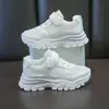 Zapatillas Transpirables de Cuatro Estaciones para Niños Zapatos Blancos de Estudiante Suela Suave Antideslizantes Zapatos de Running para Niños Zapatos de Skate para Campus de Niñas