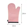 Luvas Térmicas Antiescaldantes de Silicone para Cozinha Micro-ondas Antiderrapantes Espessadas Resistentes a Altas Temperaturas para Forno Vaporizador Assar