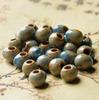 Estilo Retrô Contas Espalhadas Cerâmica Jingdezhen Contas para Pulseira DIY Acessórios Pulseira de Contas Tecida