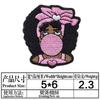 Le Si bordado do logotipo bordado computadorizado menina sexy estilo europeu e americano distintivo patch bordado adesivo de tecido acessórios de vestuário de alta qualidade