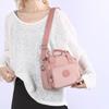 2025 Primavera Nova Moda Mais Fácil para Combinar Bolsa Transversal de Ombro Feminina Casual Casual Bolsa de Mão Impermeável Bolsa de Tecido de Nylon