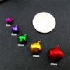 Sino de Alumínio Colorido Atacado DIY Acessórios de Joalheria Sino Pulseira Tornozeleira Pingente Pingente Dança Sino Pequeno Pingente