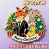 Zootopia 2 Judy y Nick Cp Imanes Magnéticos para Refrigerador de Alta Calidad Decoración Conmemorativa del Hogar Colección