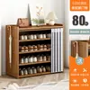 Zapatero para el Hogar Puerta Interior Bonito Simple Zapatero Multicapa a Prueba de Polvo Almacenamiento Zapatero Gran Capacidad Nuevas Explosiones