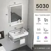 Lavabo de Pared para Uso Doméstico, Juego de Lavabo para Baño en Balcón, Soporte Triangular Simple de Cerámica para Apartamentos Pequeños