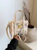 Bolso de Mano de Moda con Graffiti de Alta Apariencia para Mujer 2026 Nuevo Elegante Bolso de Hombro Casual Bolso Cruzado de Personalidad Tendencia para Mujer