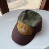 Gorra con visera de personalidad de secado rápido a juego de colores para hombre y mujer, sombrero para el sol de verano con protección solar, estilo deportivo para exteriores, montañismo, pesca