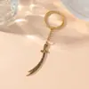 El Popular Llavero Anillo de Acero Inoxidable Árabe de Amazon es un Llavero Pequeño, Exquisito y de Moda con un Toque de Lujo